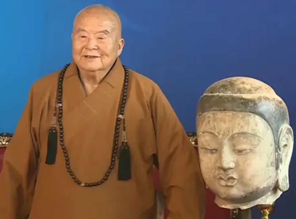 “当年星云大师答应归还佛头，但竟有这样的条件！”2014年，在台湾的星云大师和大