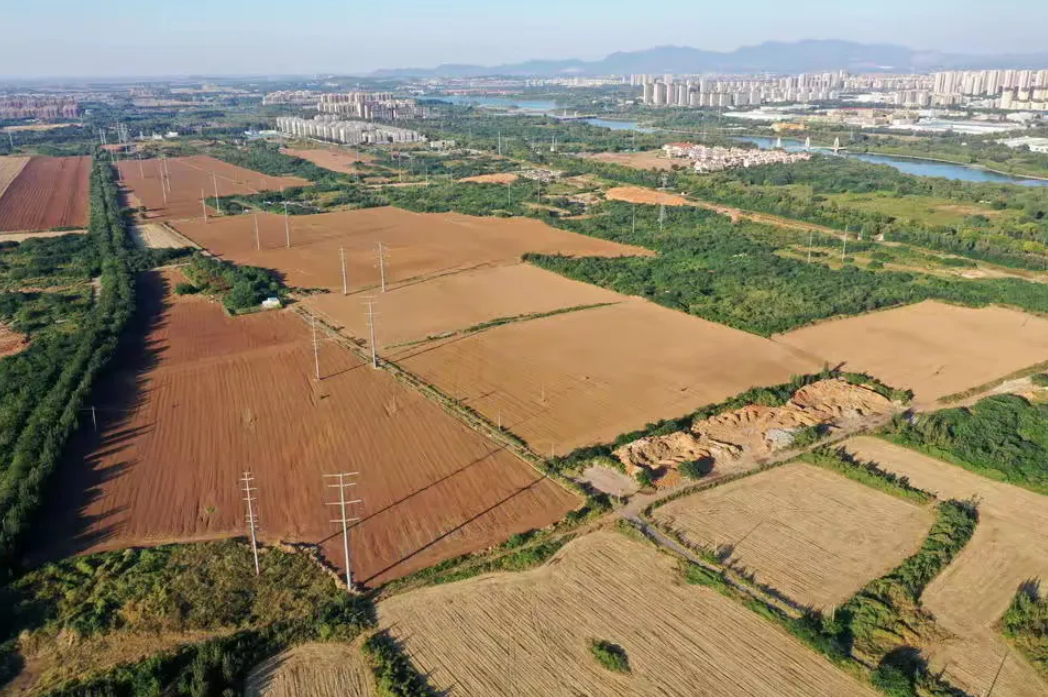 近日，齐鲁壹点晒出山东大学龙山校区的航拍图，可以看到已经有10余栋楼已经封顶了，