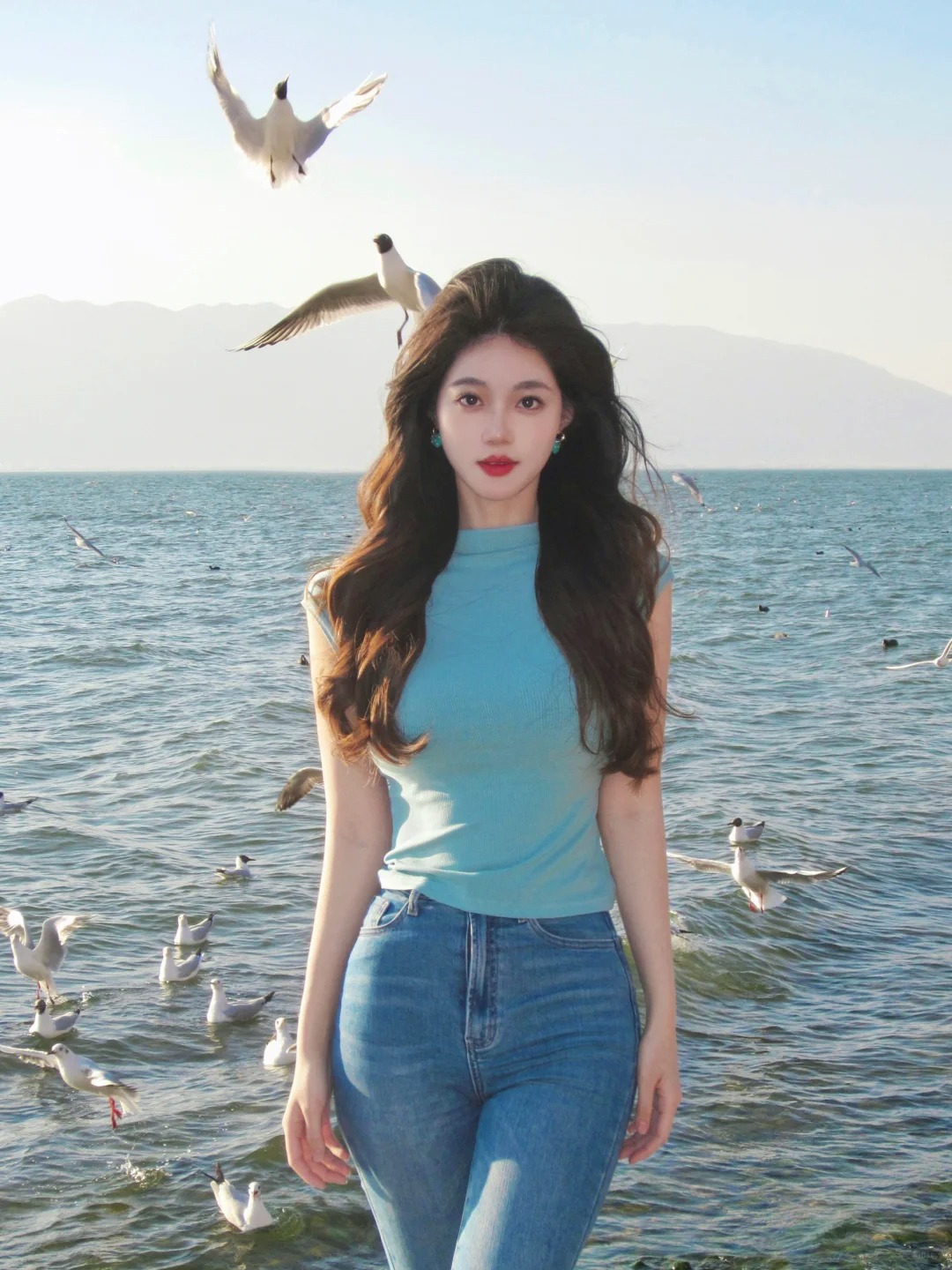 腰臀比+大波浪 我的必杀技！