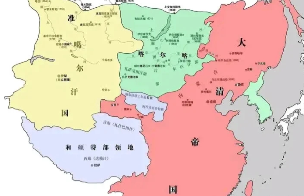 梅毒泛滥是清朝能够解决蒙古问题的一个重要原因…

梅毒大概在明末清初传入中国，中