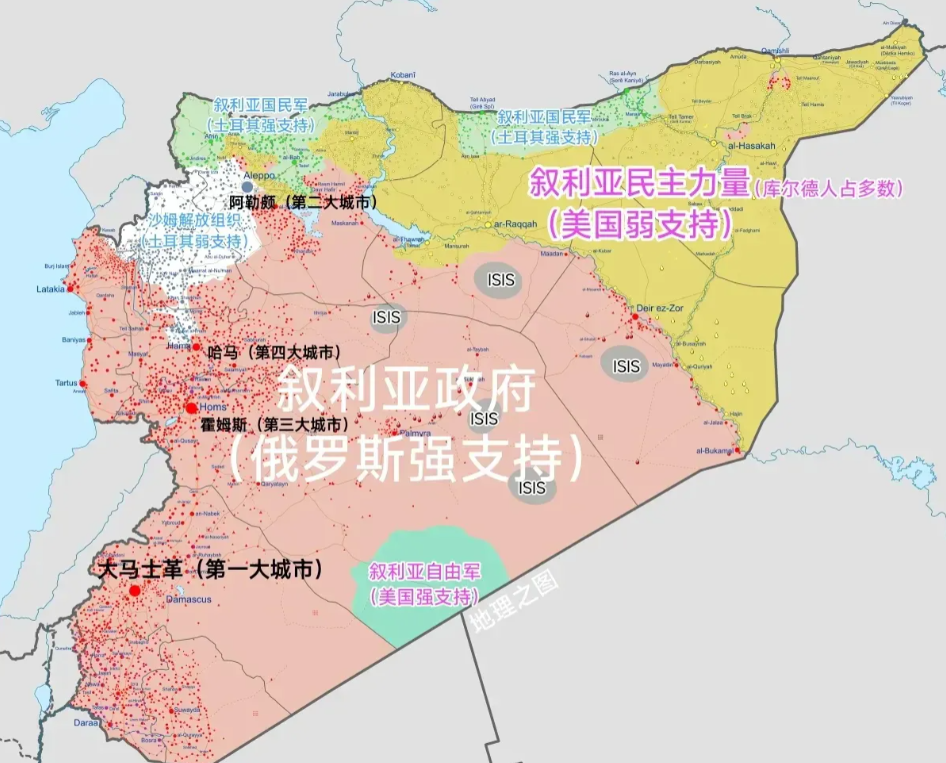 叙利亚的局势不取决于巴沙尔，取决于俄罗斯，伊朗和黎巴嫩真主党！