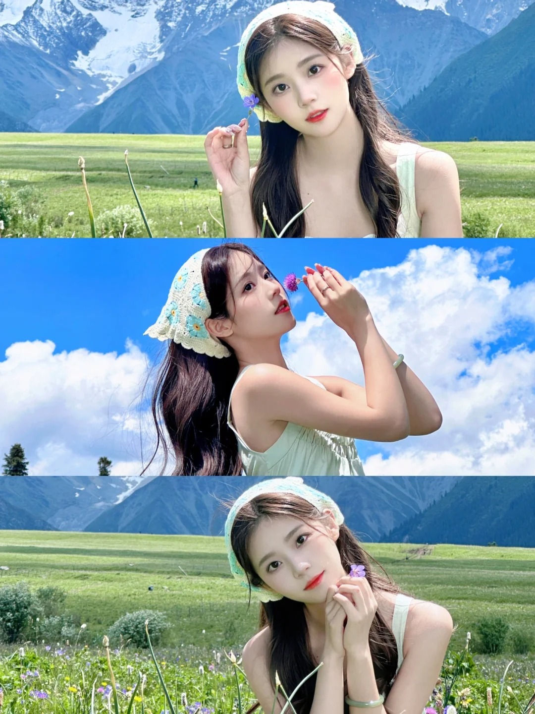 掉进了油画般的春天里🏞️
有趣的人生 一半是山川湖海🏔️
夏塔真的太美啦 仿