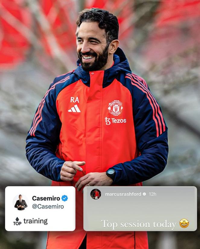 英格兰媒体是真的很擅长挖坟呐

拉什福德、卡塞米罗都评价阿莫林的训练为顶级训练，