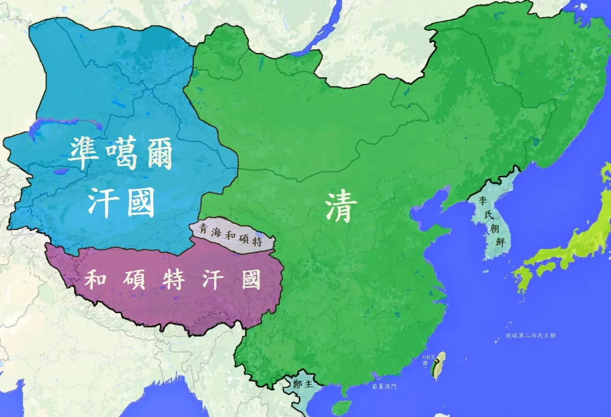 西藏问题最终还是让清朝给整明白了，清朝以前，没有任何一个朝代对西藏进行过实控。强