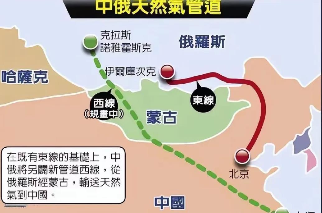 中俄油气管道：过境蒙古又如何？

中俄油气管道的线路问题，其实不是问题。
我们的