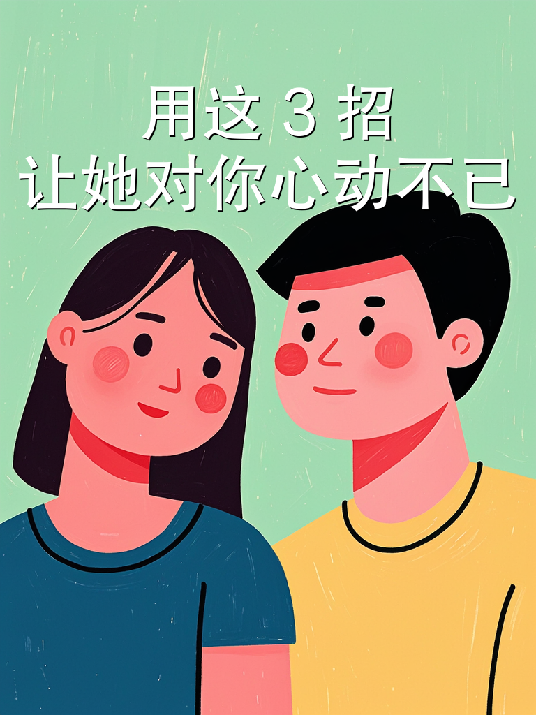 三招绝技，轻松让她对你心动难挡