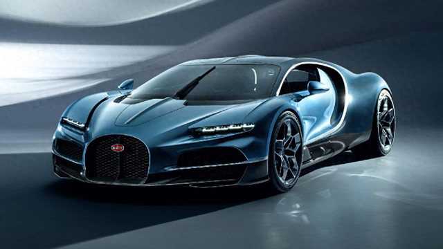 8.3L的V16发动机外加3电机1800马力布加迪Tourbillon