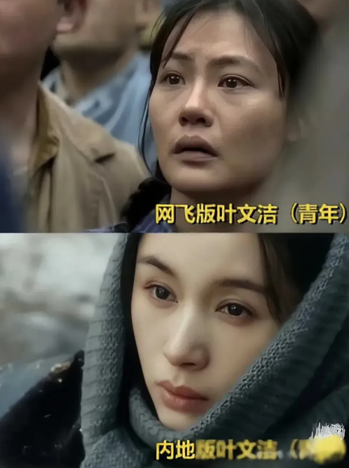 网飞版《三体》看到一集半。

我对于红岸的部分，更喜欢网飞版。

国内版的王子文