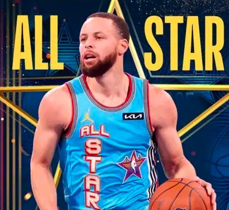 NBA全明星赛后，ESPN评级球员表现。斯蒂芬-库里获A-，荣膺MVP。库里决赛