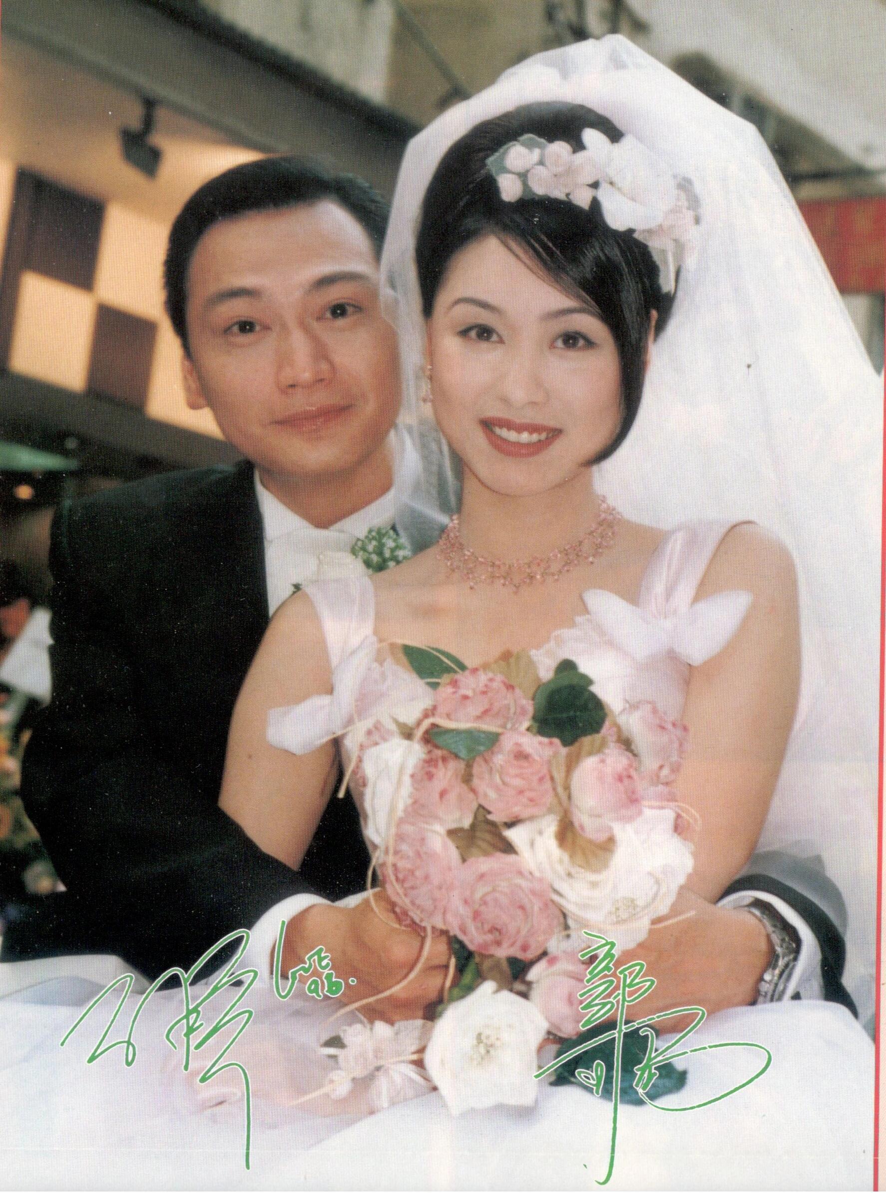 郭可盈的婚纱照！