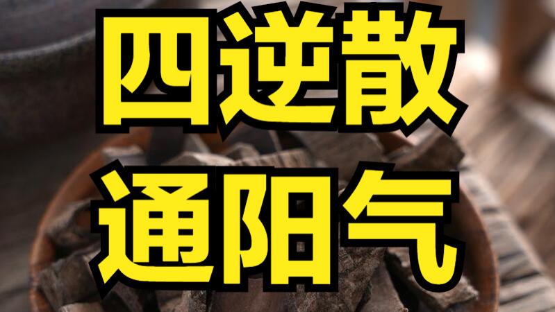 举而不坚 坚而不久 一碗四逆散，疏肝通阳，宗筋能打虎