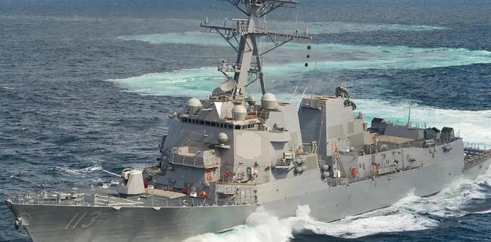 刚刚惊爆一则消息！
美国再次挑衅！
3月5日，美“菲恩”号导弹驱逐舰过航台湾海峡