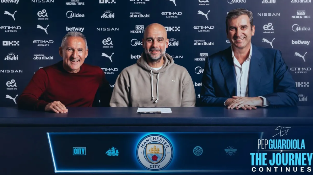 重磅：蓝月基石瓜迪奥拉续约成功！曼城下得一手好棋！！即使哈兰德离队，曼城也会吸引