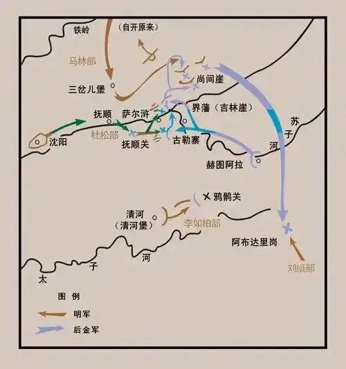 萨尔浒之战，明朝赢的可能性太小了。实际上，萨尔浒之战不是一场军事战，而是一场政治