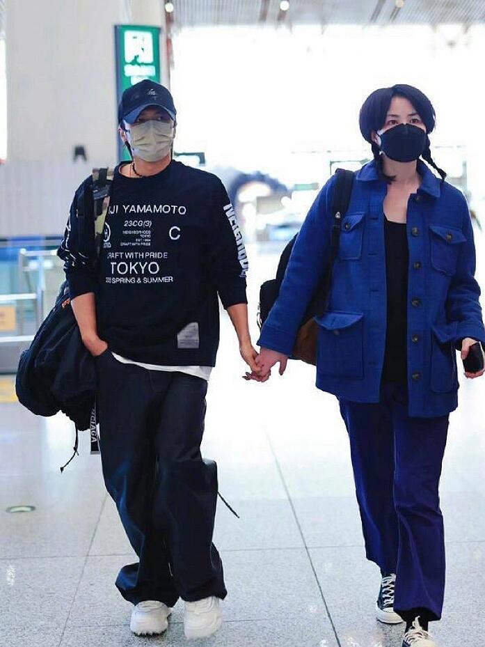 谢霆锋回应记者关于王菲打扮像他