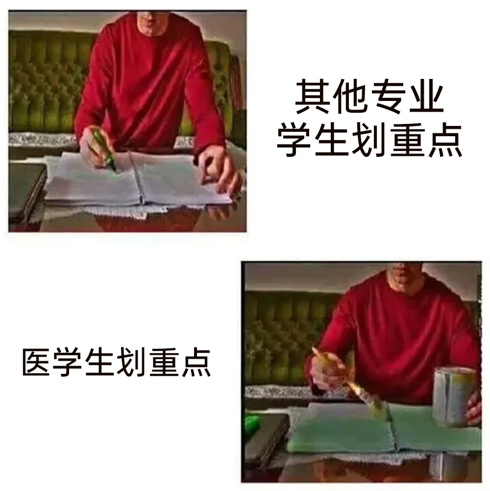 医学生划重点
