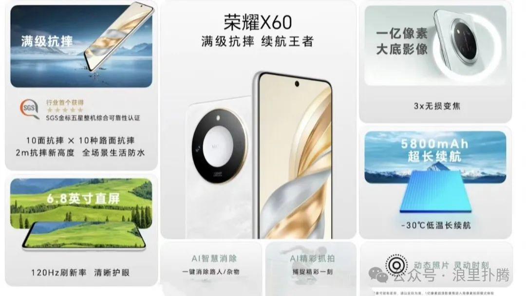 不如不发？荣耀X60售价1199元起，网友：真是一坨啊