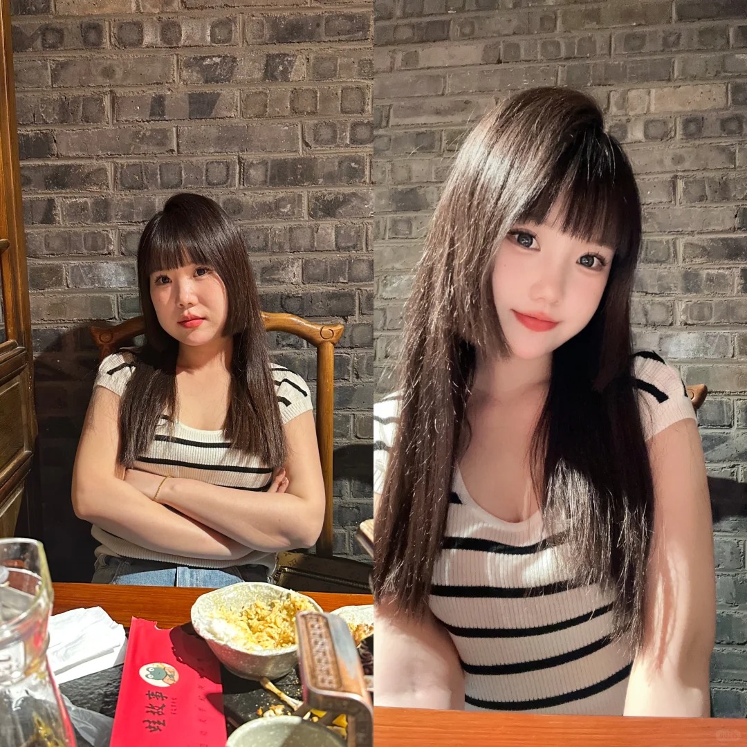 这张脸 全是这双手给的
前几天随便发的对比没想到有50万人看
原来大家都p图 那