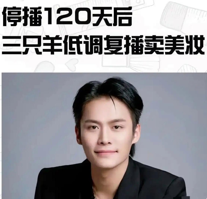 停播120天后，三只羊还是低调复播了，首选的还是利润较高的美妆产品。

在经历了