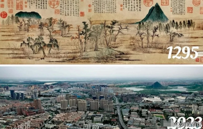 相隔728年，济南的变化