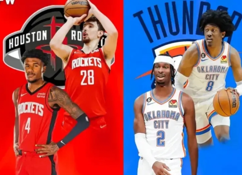 王者登基！
雷霆今天111:95轻松战胜火箭，差一场比赛就摸到NBA杯，想到年雷