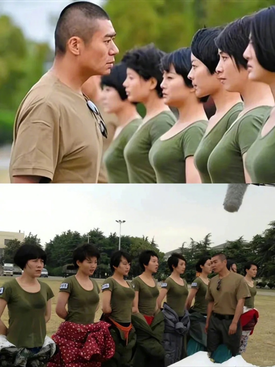 终于知道电视剧里为什么只有上半身了……
火凤凰我当年超级爱看！冬天拍的 也挺受罪