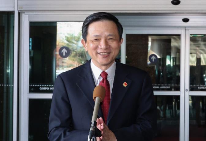 韩国迎来中国新大使，此前曾任我驻联合国副代表。

韩国外交部对外发表声明称，确认