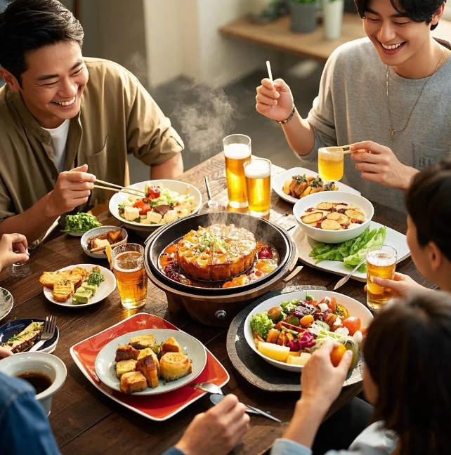 今天老公的女同学请我们吃饭，他说那个女同学做直播卖货很挣钱，让我是跟人家学学。