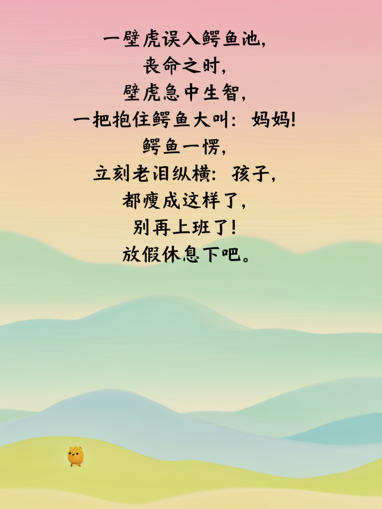 幽默段子新体验，笑到嘴巴抽筋