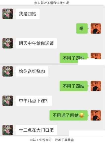 怎么就听不懂我说什么呢