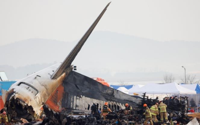 又是起落架故障？韩波音737客机起火事故导致179人遇难，把原因归结为撞击鸟群导
