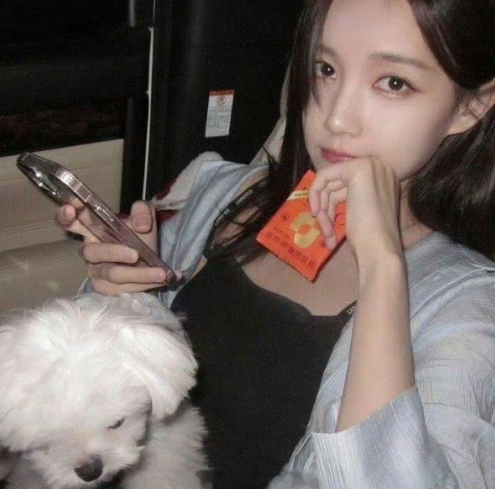 李一桐手里拿的是什么