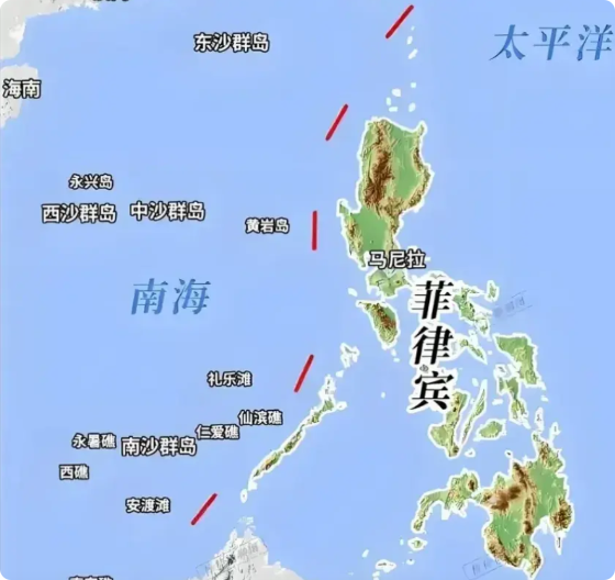 菲律宾为什么要占南海岛礁？其实不是为了丰富的油气资源，他们自己是群岛国，海上油气