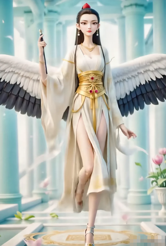 难道没人发现哪吒二里的鹤童仙子的建模完美符合东方男性的审美吗？

本来想喷腿又细