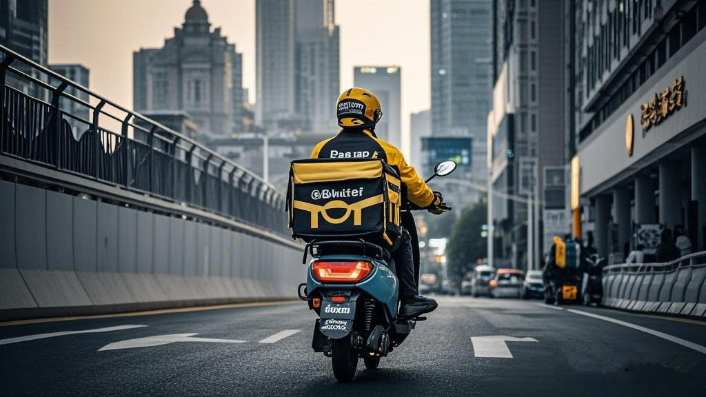 外卖小哥与富家千金的温暖邂逅