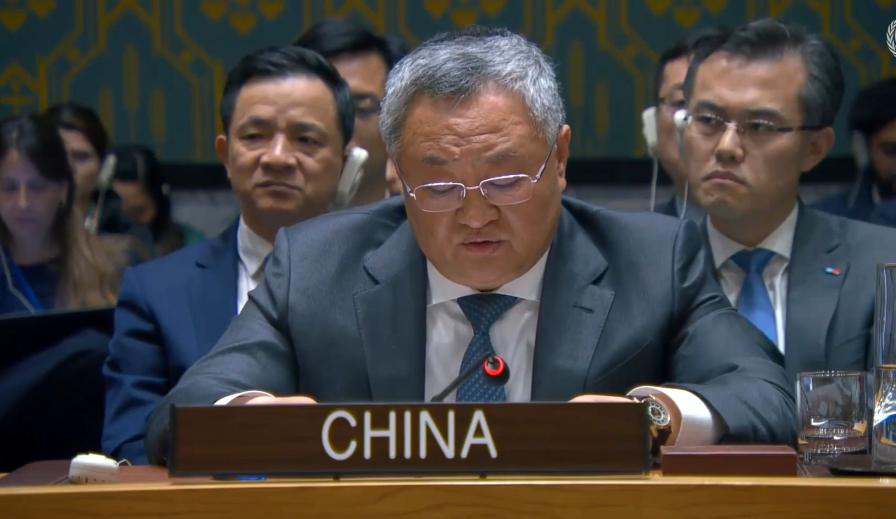 当着美方的面，驻联合国大使撂下4句话！

新一轮巴以冲突至今已经过去1年多，但截