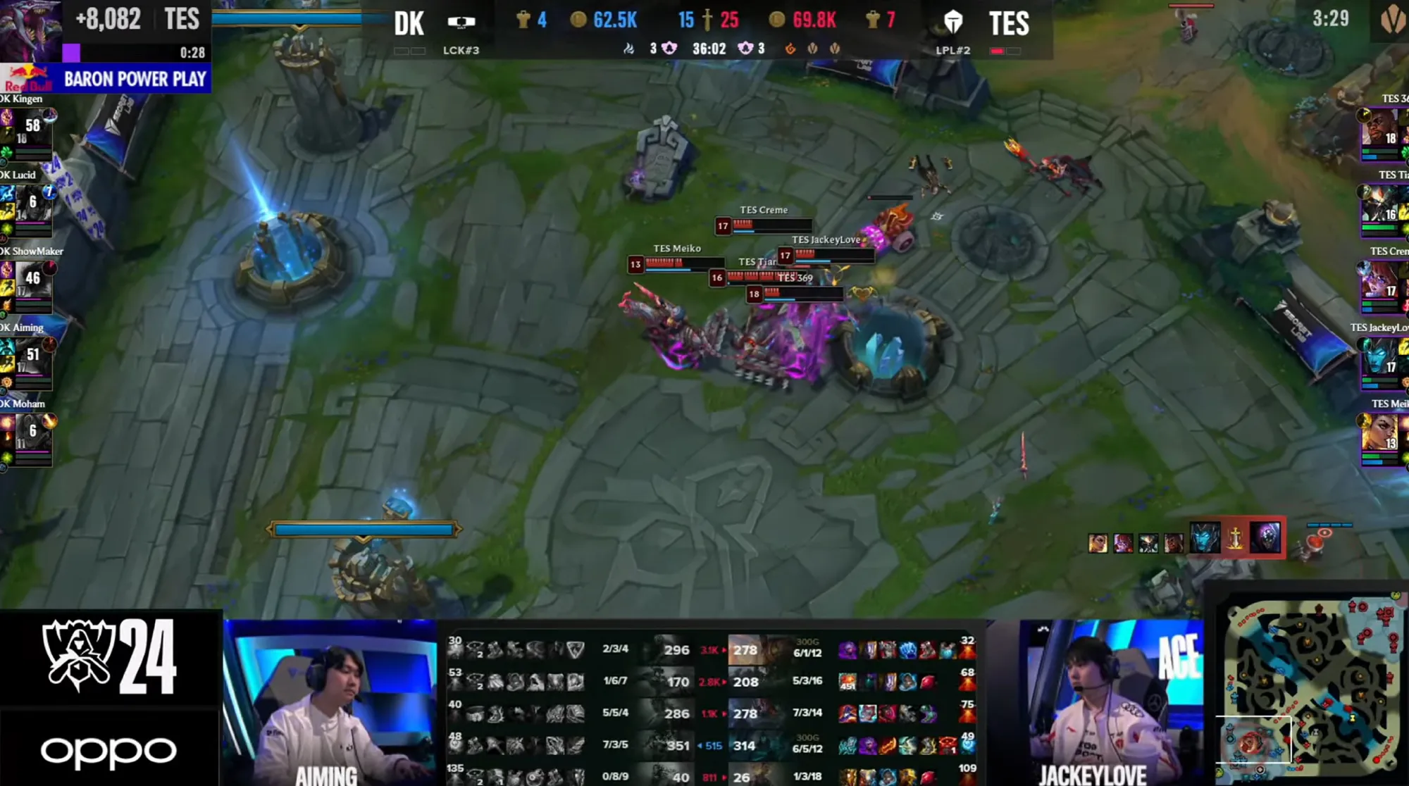 【TES 2-0 DK】华夏重盾！从来没有人能像kingen一样给我这么强的安全
