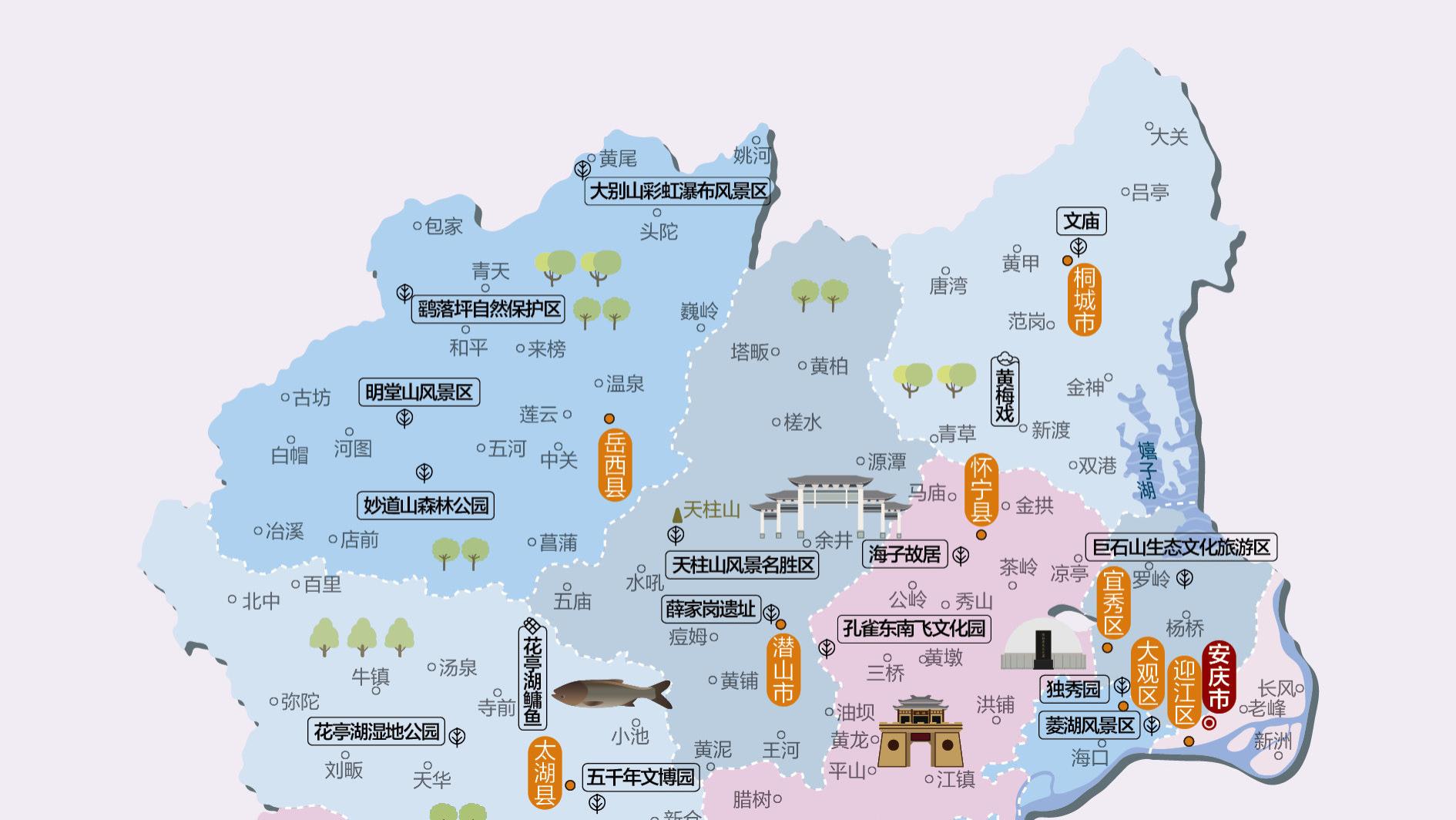 安徽旅游景点整理