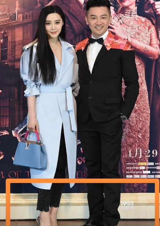 之前好多人说苏有朋身高只有168，根本没有173，那么身高168的冰冰姐还踩着高