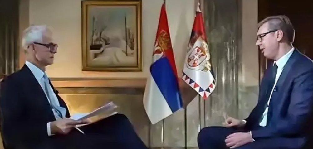 坏种英国广播公司，还责问塞尔维亚总统武契奇，为何仍不顺从西方，承认科索沃独立。