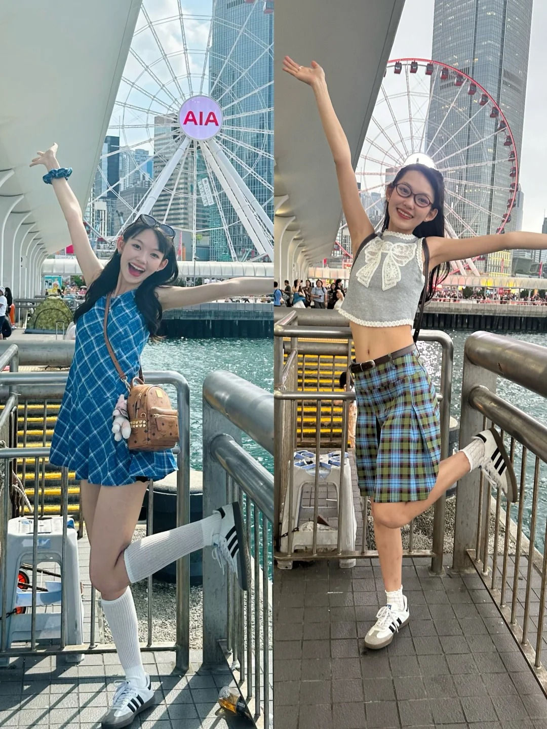 同一个机位 朋友拍的&男朋友拍的😅
公平起见 都放的是未二次构图的live原图