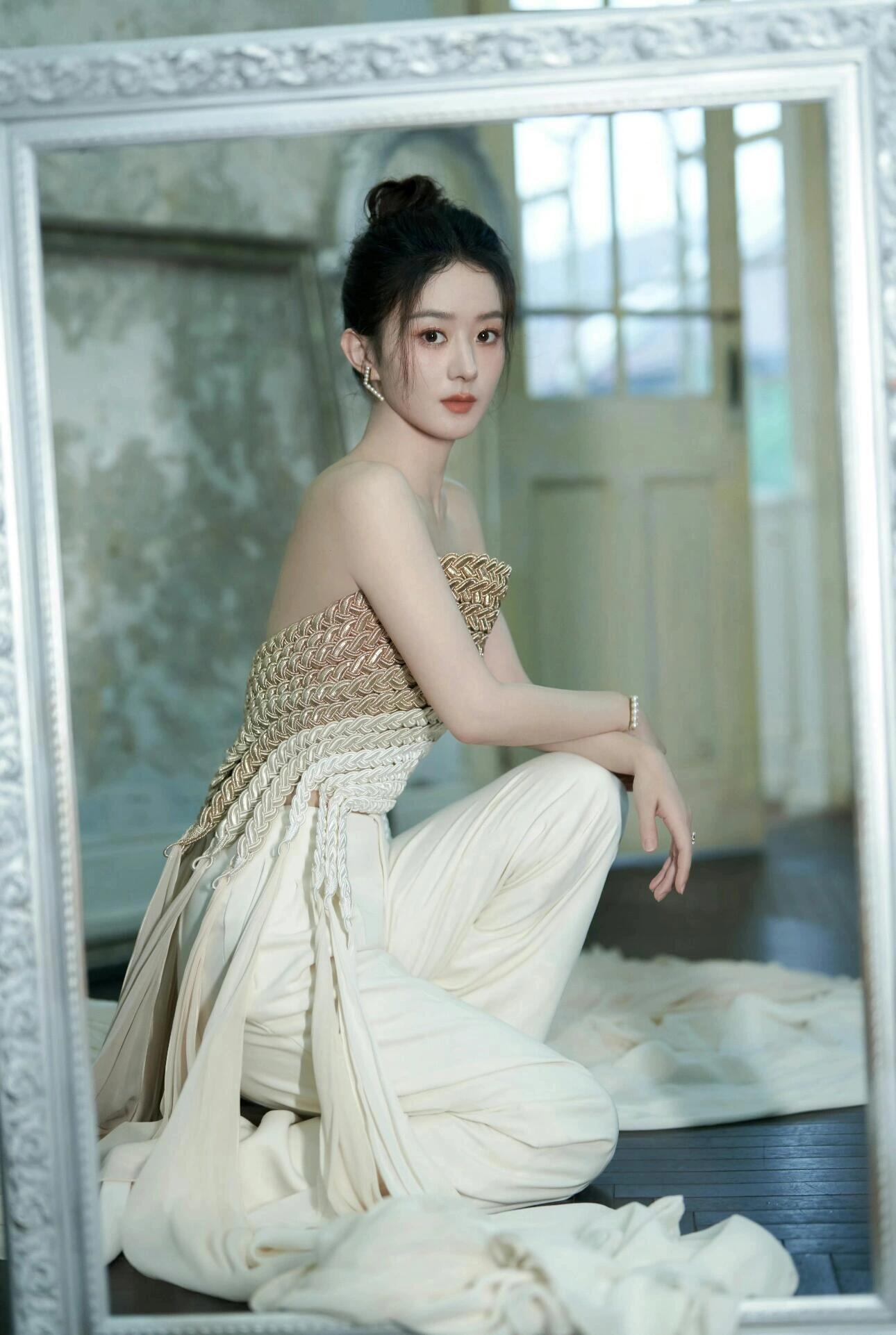 赵丽颖真的是越来越美了