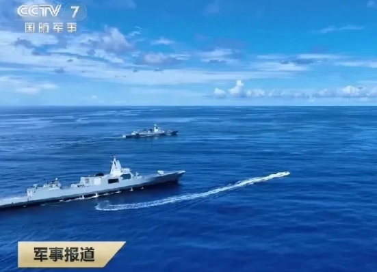 太给力了！海警威力不够，海军来凑，上强度了！[赞][赞][赞]12月29日，我国