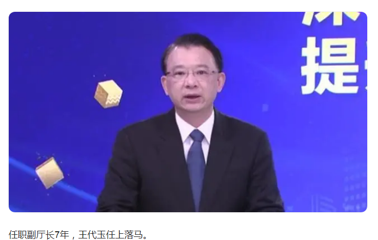 中纪委消息，王代玉被双开
