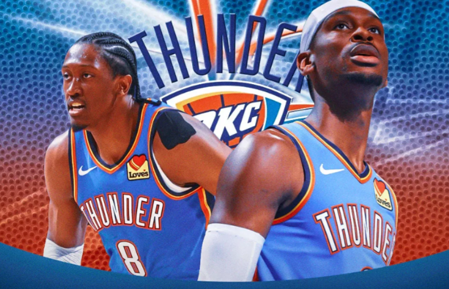 不得不承认，雷霆会是24-25赛季最大的赢家

①、在切特和哈藤两大内线缺席的情