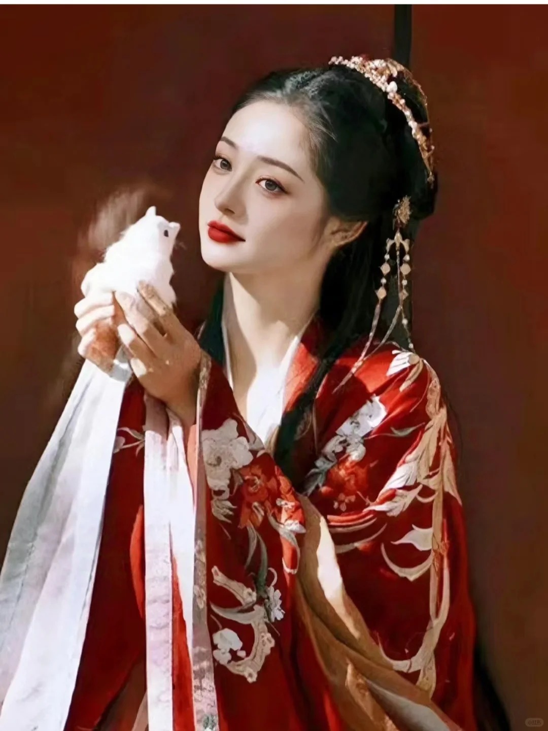 1376年，高丽国向朱元璋进献了五位佳人，朱元璋一眼相中了其中一位，赐名为韩妃。