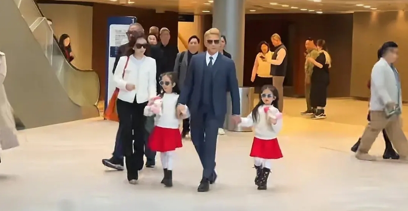 发现没有，四大天王的后代都是女儿。其实郭富城应该再要一个儿子就更加完美了，因为方