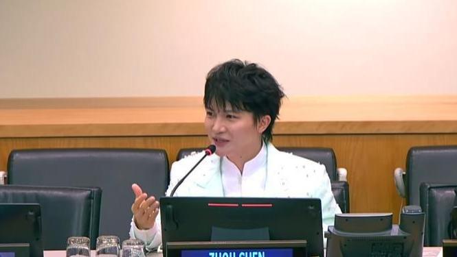 劳模周深高光时刻，实力硬控联合国教科文组织，天籁之音为国争光