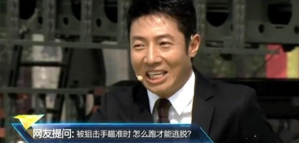 2020年，一次，撒贝宁‬问狙击手：“如果有‬狙击手要干‬掉我，那我是跑‬直线还