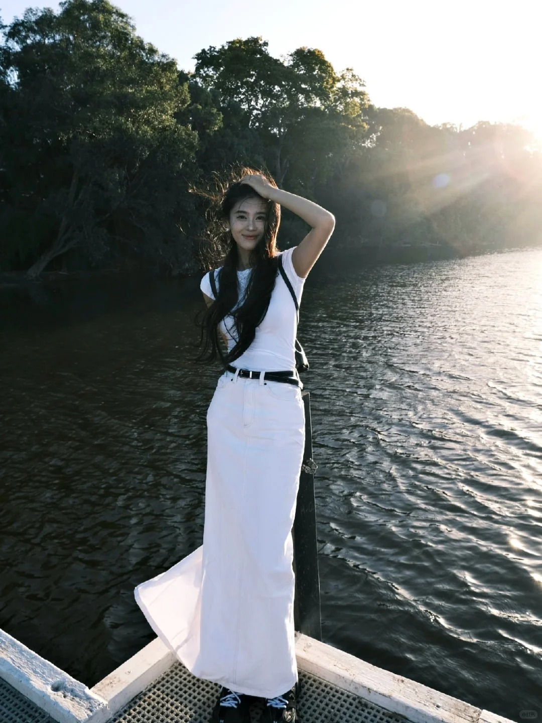 ootd 简单出个门
白色超标的一天
